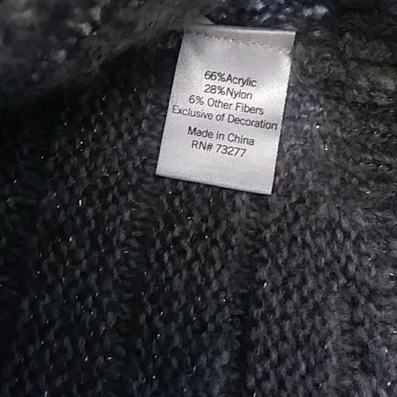 NWT Tunic Sweater w/ Scarf - Picture 4 of 7